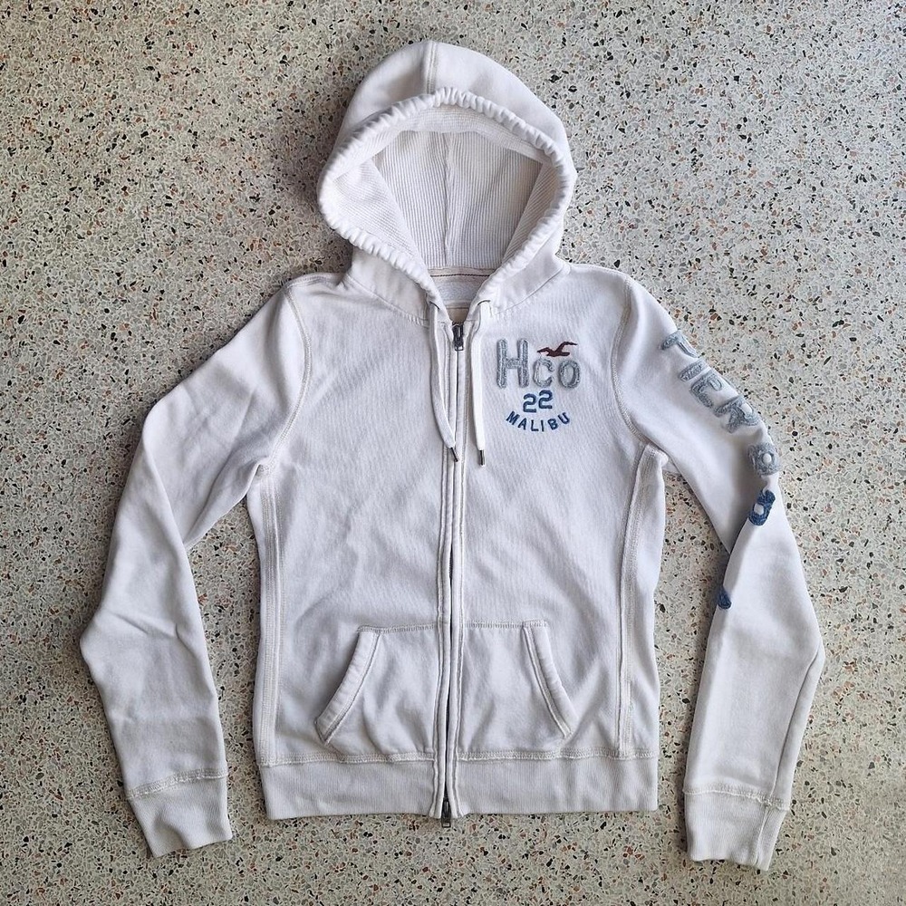 Hollister Y2k Full Zip Hoodie Jacket